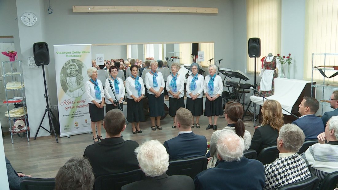 Klári néni emléke előtt tisztelegtek